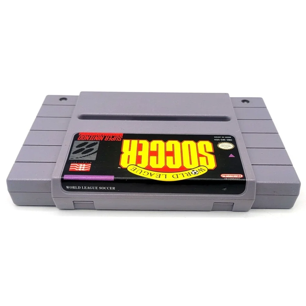 World League Soccer (Super Nintendo SNES, 1991) Cartridge‎ Only